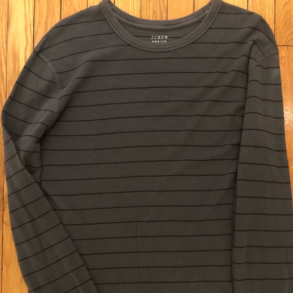J. Crew Men’s Charcoal Grey Thermal (Med.) - Picture 2 of 2